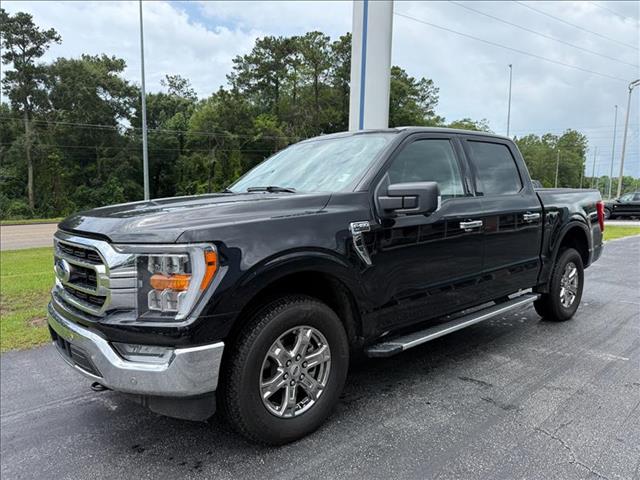 Black 2023 Ford F-150 Pickup Truck Four-Wheel Drive Automatic