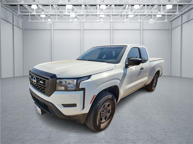 White 2024 Nissan Frontier SV King Cab 4WD Pickup Truck Four-Wheel Drive Automatic
