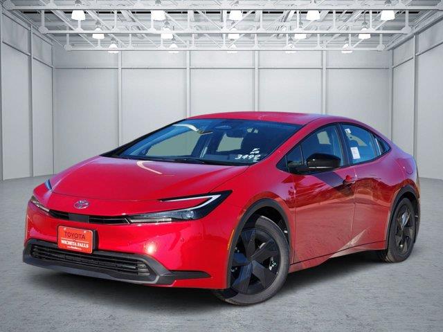 Red 2027 Toyota Prius Hatchback Front-Wheel Drive Continuously Variable Transmission