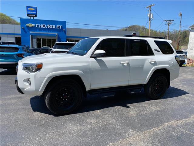 Super White 2021 Toyota 4Runner TRD Off-Road 4WD SUV / Crossover Four-Wheel Drive Automatic