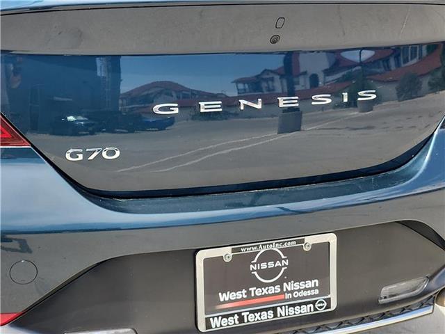 used 2023 Genesis G70 car, priced at $32,550