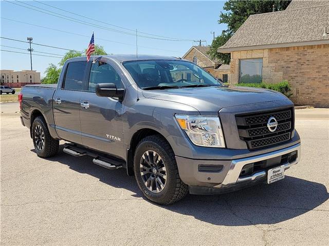 used 2021 Nissan Titan car, priced at $26,998