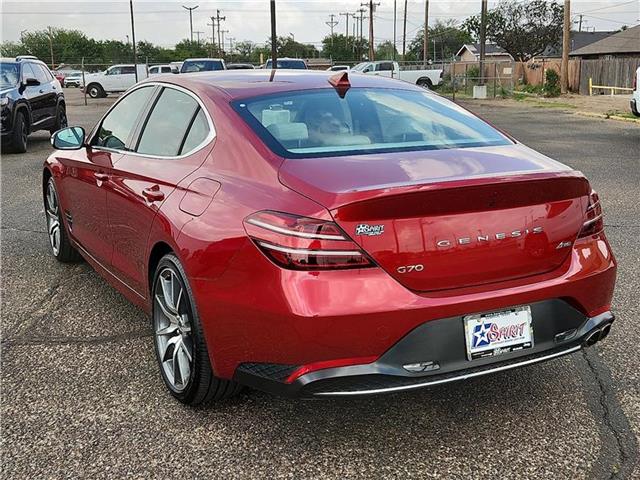 used 2023 Genesis G70 car, priced at $31,888