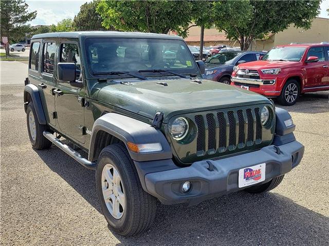 used 2021 Jeep Wrangler Unlimited car, priced at $32,900