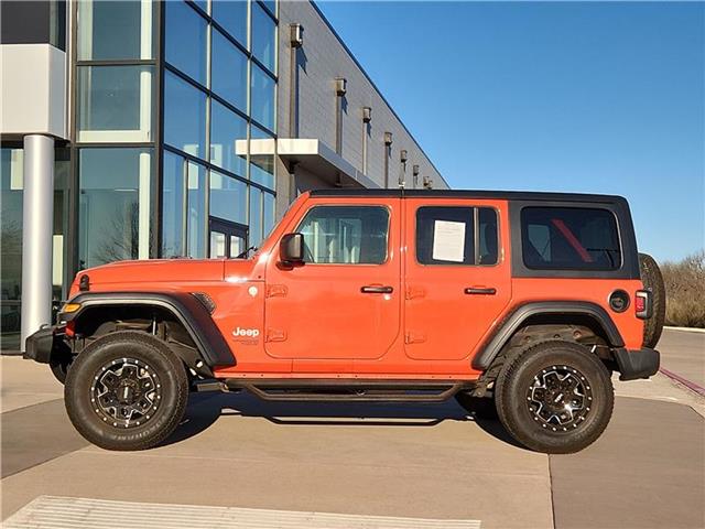 used 2020 Jeep Wrangler Unlimited car, priced at $26,981