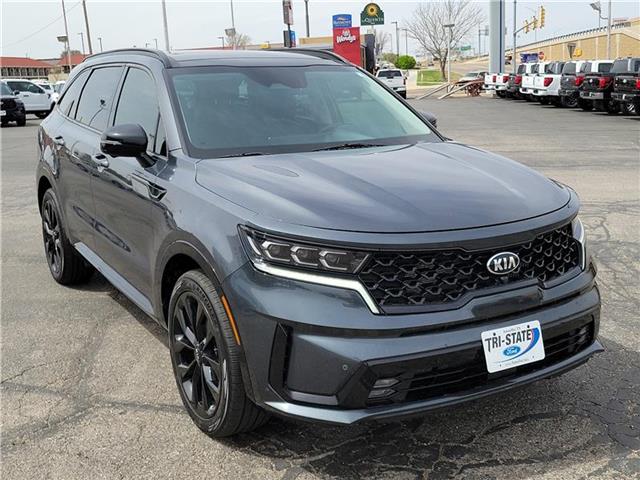 used 2021 Kia Sorento car, priced at $23,300