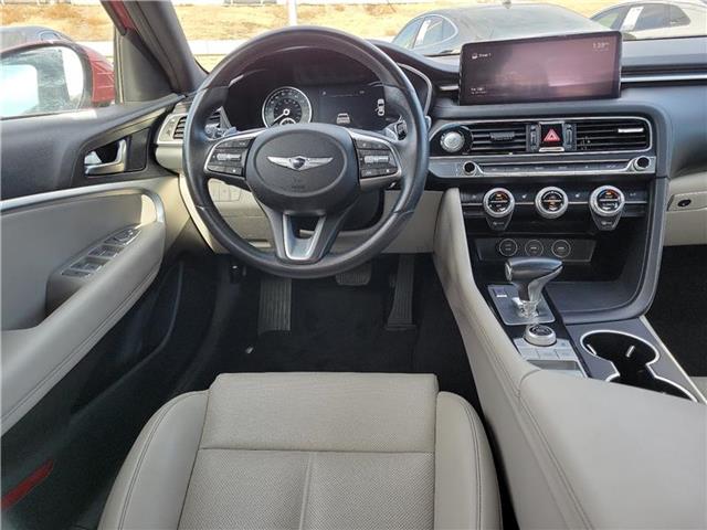 used 2022 Genesis G70 car, priced at $24,999